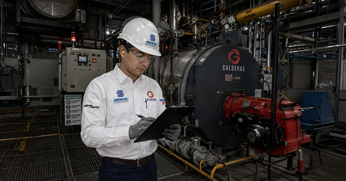 Mantenimiento de Calderas Industriales en Bogotá | Servind JPM